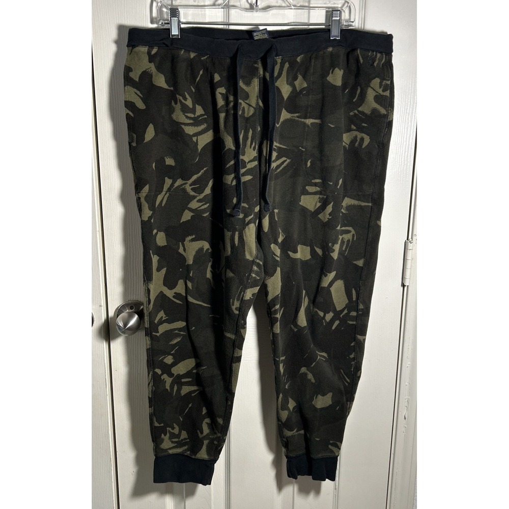 Polo Ralph Lauren Mens Camo Print Jogger Lounge Sleep Pajama Pants XL